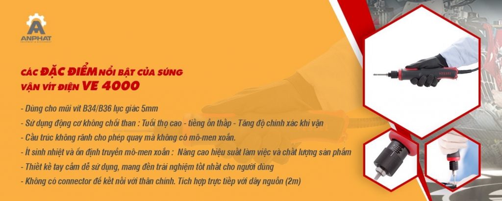 Súng vặn vít điện VE 4000